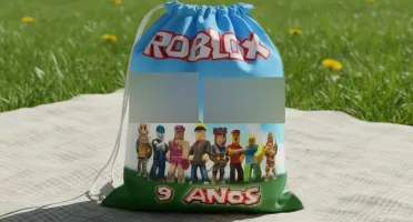 Saquinho personalizado ROBLOX