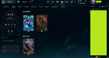 Conta Riot - LOL e Valorant
