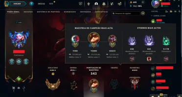 Conta Riot - LOL e Valorant