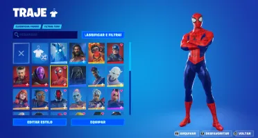 Conta com muitas skins antigas