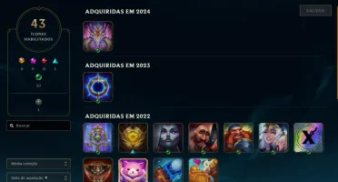 Conta Diamante 4 Lol
