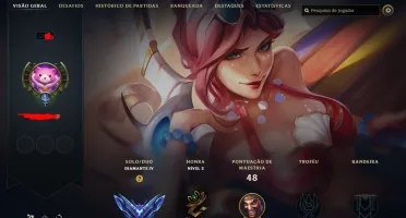 Conta Diamante 4 Lol