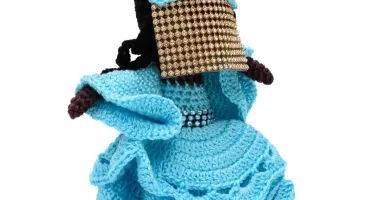 Orixá Iemanjá em Amigurumi