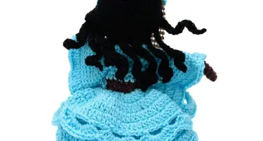 Orixá Iemanjá em Amigurumi