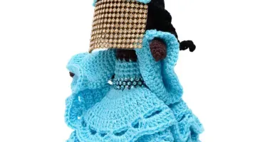 Orixá Iemanjá em Amigurumi