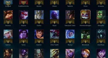 Conta League of legends platina IV