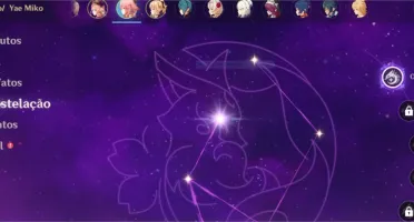 Yae Miko C1 - Atlas Celestial e Harpa -AR 37