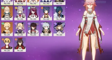 Yae Miko C1 - Atlas Celestial e Harpa -AR 37