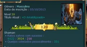 Conta transformice com vários itens