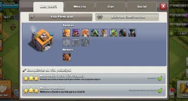 Conta Clash of Clans recem cv10 (Vindo de um cv 9 full)