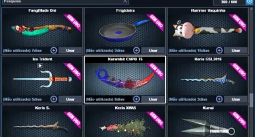 Codigos de arma e items PB