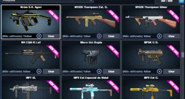 Codigos de arma e items PB