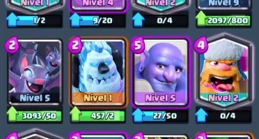 CONTA CLASH ROYALE 4018 TROFEUS - 80 CARTAS - LIGA 1- LVL 11