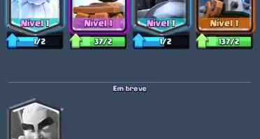 CONTA CLASH ROYALE 4018 TROFEUS - 80 CARTAS - LIGA 1- LVL 11