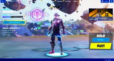 conta fortnite GALAXY, IKONIK, NIKE, SEASON 3 e muito mais