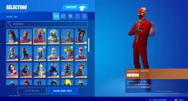 conta fortnite GALAXY, IKONIK, NIKE, SEASON 3 e muito mais