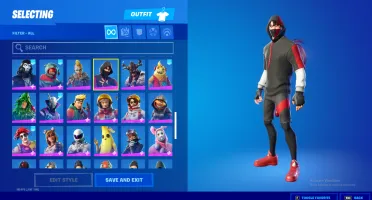 conta fortnite GALAXY, IKONIK, NIKE, SEASON 3 e muito mais