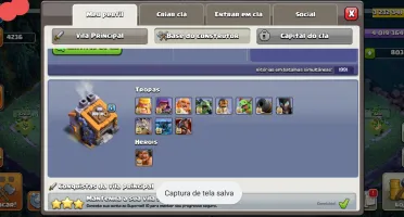 Clash of clans CV 15 BARATO