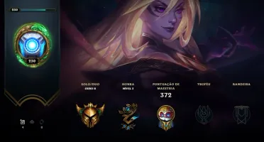 Conta Lv 230 Ouro 2 com 77 skins