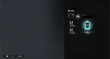 Conta Rainbow six Platina 3