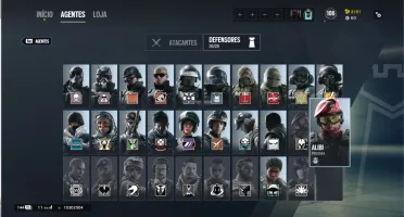 Conta Rainbow six Platina 3