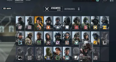 Conta Rainbow six Platina 3