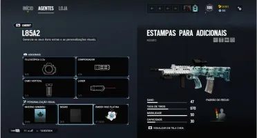 Conta Rainbow six Platina 3