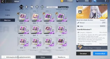 Conta - Crow C6/Nêmeses C1/Frig/Claudia C1 - 47k FC