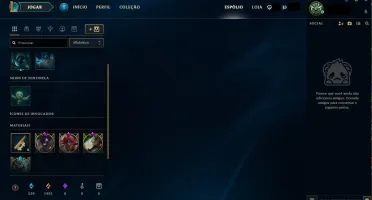 Conta Platina 5 com borda Platina, MMR Alto, 46 Champ.