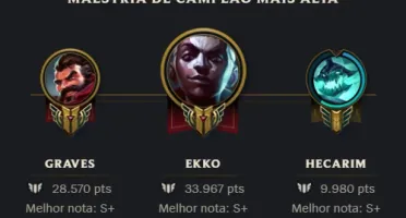 Conta Mestre Main Ekko