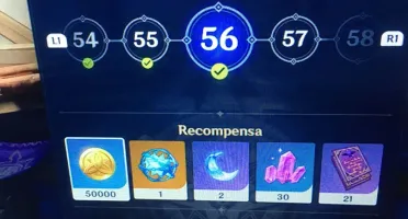 Acc Genshin impact PSN ar 56 zhongli raiden hutao aceito pix