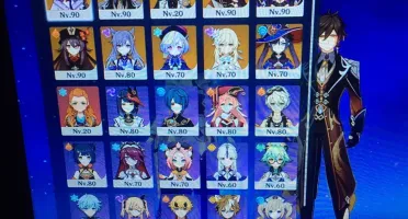 Acc Genshin impact PSN ar 56 zhongli raiden hutao aceito pix