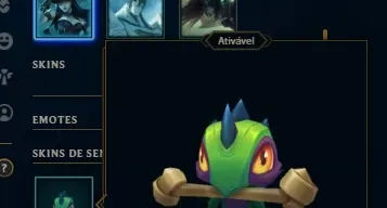 Conta Ouro 3, 138 campeões, 84 skins