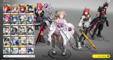Arknights: Laevatain,Yvonne, Last Rite,Lifeng