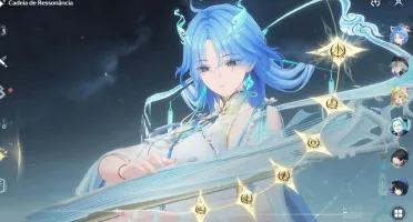 Conta Wuthering Waves - Qingxiao S6 + Sign | Rebecca (Colab)
