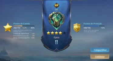 Conta Mobile Legends Épico