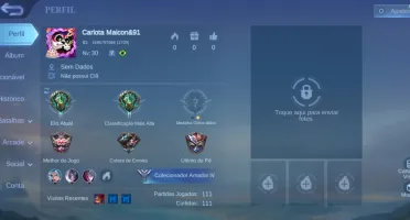 Conta Mobile Legends Épico