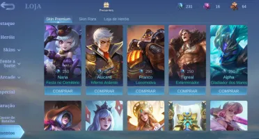 Conta Mobile Legends Épico