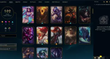 Conta lol Platina 1