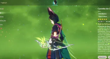 Genshi Impact +20 5Estrelas, 15 Armas 5 Neuvilete C1 Arma