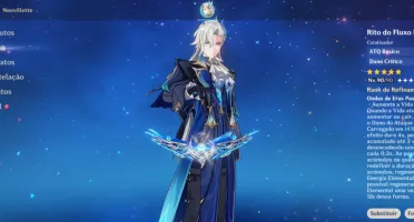 Genshi Impact +20 5Estrelas, 15 Armas 5 Neuvilete C1 Arma