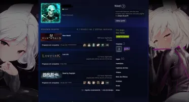 Steam com conta Lendária New World + Vários Games + Conteudo