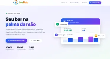 Los Hub - Sistema de Gestão Completo para Bares e Lanchonete