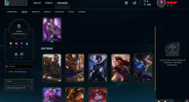 Vendo conta GOLD 3