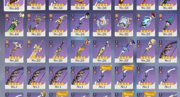 Genshin Impact Ar60 | Conta Endgame | +5★ | Armas De Evento