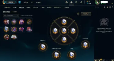 Conta Ouro - Smurf Perfeita - Promoção
