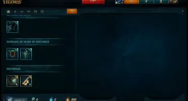 Level 24 - 10 campeões - 4 - skin - smurf - barao noel icone