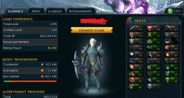 Conta Runescape 3 - 15 anos