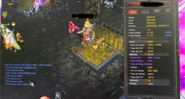 MEGAMU- Conta- ELF- RESET 200 - Master lvl 883- quest-26/26