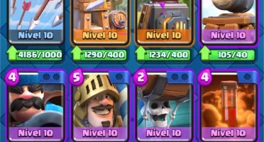 Clash Royale CV 14 Campeão Rei Esqueleto